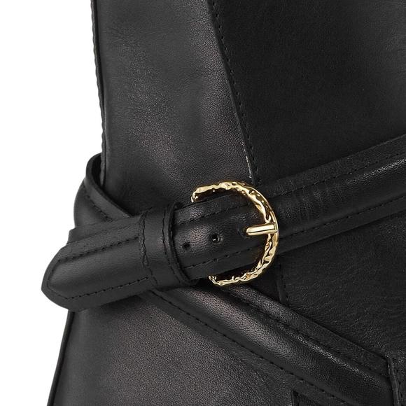 NEW ULLA JOHNSON lennox buckle ankle boot in noir - Picture 4 of 4